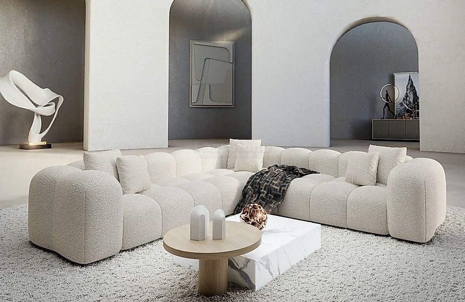 Sofa Dreams Ecksofa Modern Stoff Strukturtstoff günstig online kaufen
