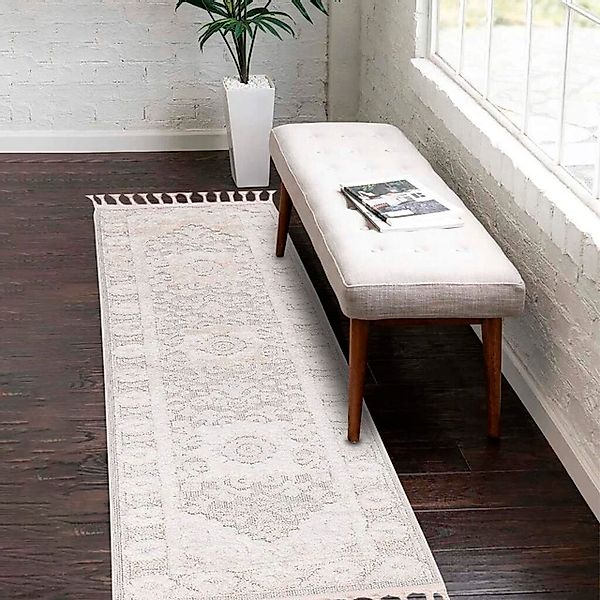 Carpet City Hochflor-Teppich »Valencia 732«, rechteckig, 20 mm Höhe, Läufer günstig online kaufen