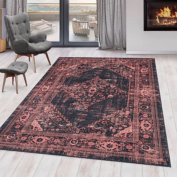 Ayyildiz Teppiche Teppich "FIESTA 4301" rechteckig 6 mm Höhe Läufer, pflege günstig online kaufen