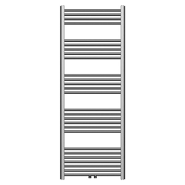 Belrad Handtuchheizkörper Mit Mittelanschluss In Gunmetal Grau – 1600x600mm günstig online kaufen