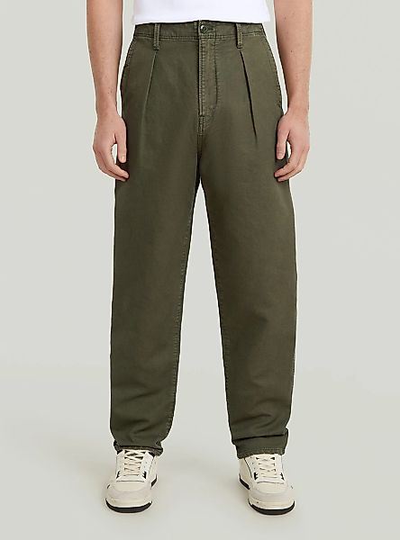 G-STAR Chinohose "Pleated Chino Relaxed Tapered" günstig online kaufen
