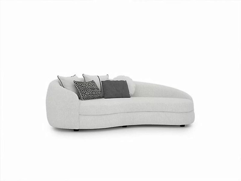 JVmoebel 3-Sitzer Luxus Weiß Dreisitzer Sofa Modern Textil Designer Einrich günstig online kaufen