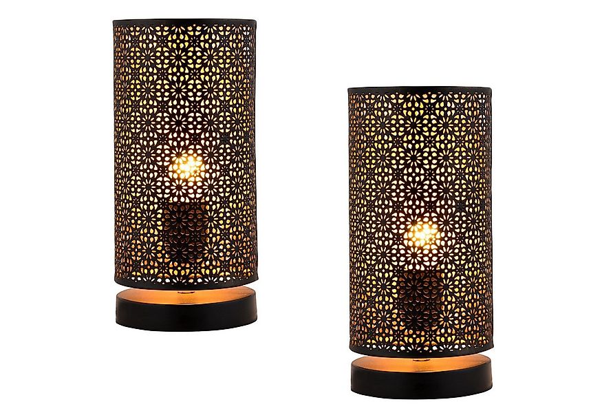 Marrakesch Orient & Mediterran Interior Nachttischlampe 2er Set Moderne Dek günstig online kaufen