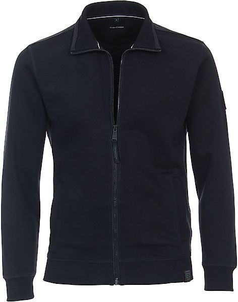 Casa Moda Sport Strickjacke Zip Dunkelblau - Größe 3XL günstig online kaufen