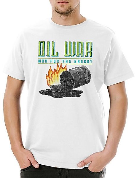 Urban Backwoods Print-Shirt Urban Backwoods War For The Energy Herren T-Shi günstig online kaufen