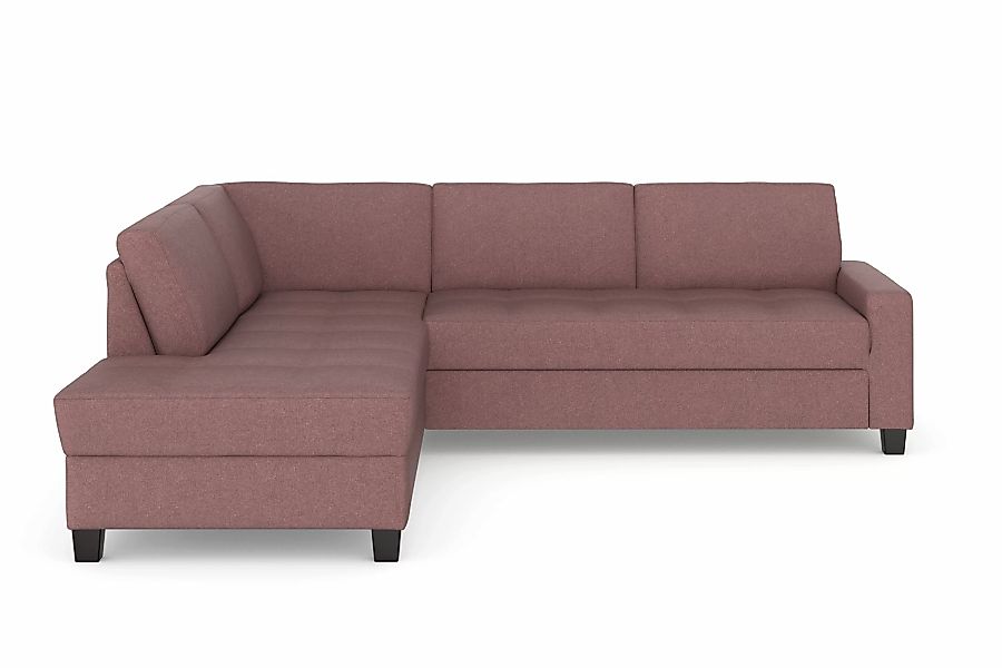 DOMO collection Ecksofa "Florentina L-Form", wahlweise mit Bettfunktion, mi günstig online kaufen