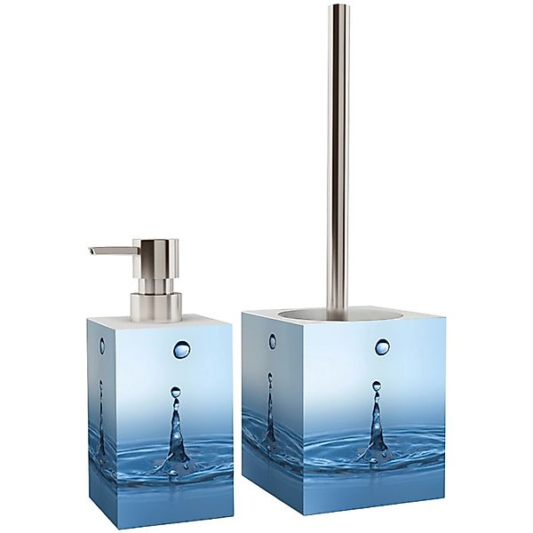 Sanilo Badaccessoire-Set Tropfen, WC-Bürste und Seifenspender, 2 tlg., 2-tl günstig online kaufen