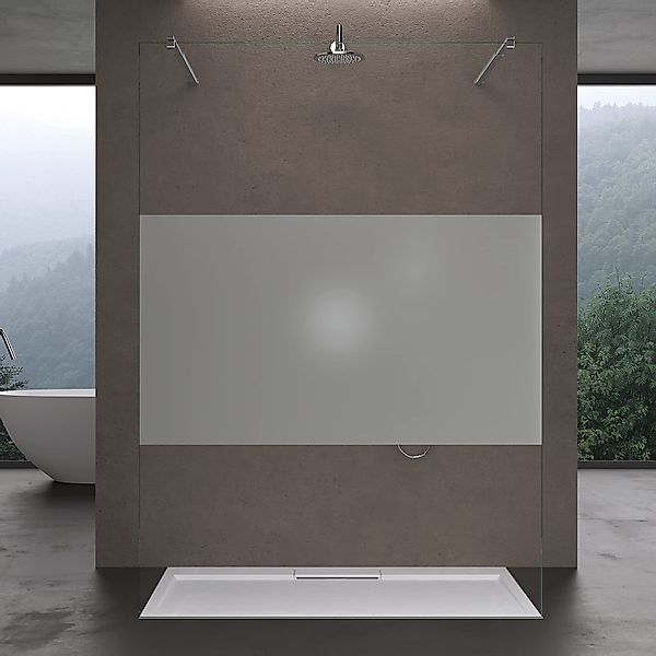 doporro Walk-in-Dusche Duschwand Duschtrennwand Walk-In Dusche günstig online kaufen