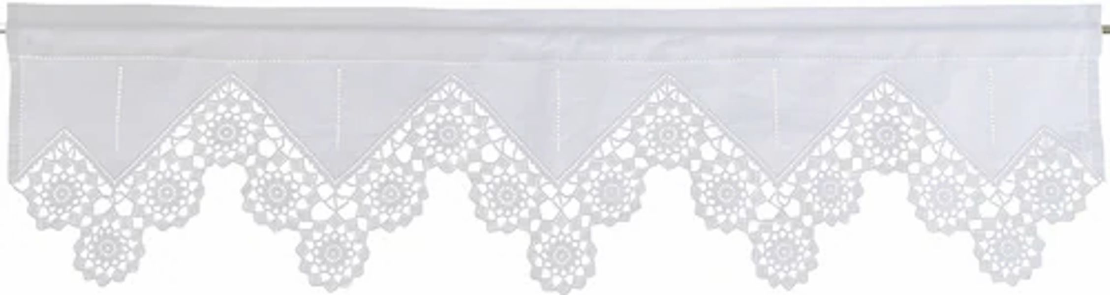 HOSSNER - ART OF HOME DECO Querbehang "Dufour" Stangendurchzug 1 Stk. tlg. günstig online kaufen