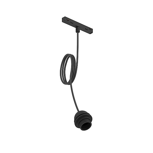 EGLO Pendelleuchte EASYT Zubehör Schwarz 1-flammig E27 H 1000mm günstig online kaufen