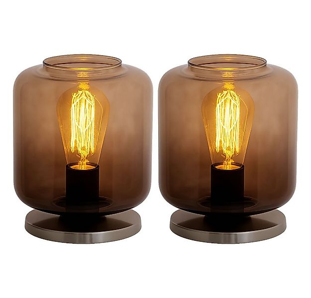 etc-shop Tischleuchte, Leuchtmittel nicht inklusive, Nachttischleuchte Tisc günstig online kaufen