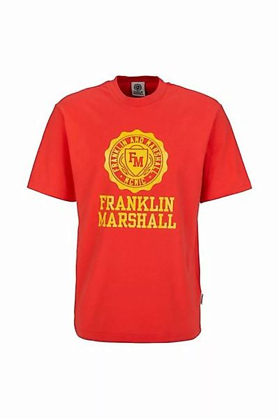 Franklin & Marshall T-Shirt T-Shirt mit Logoprint aus reiner Baumwolle günstig online kaufen