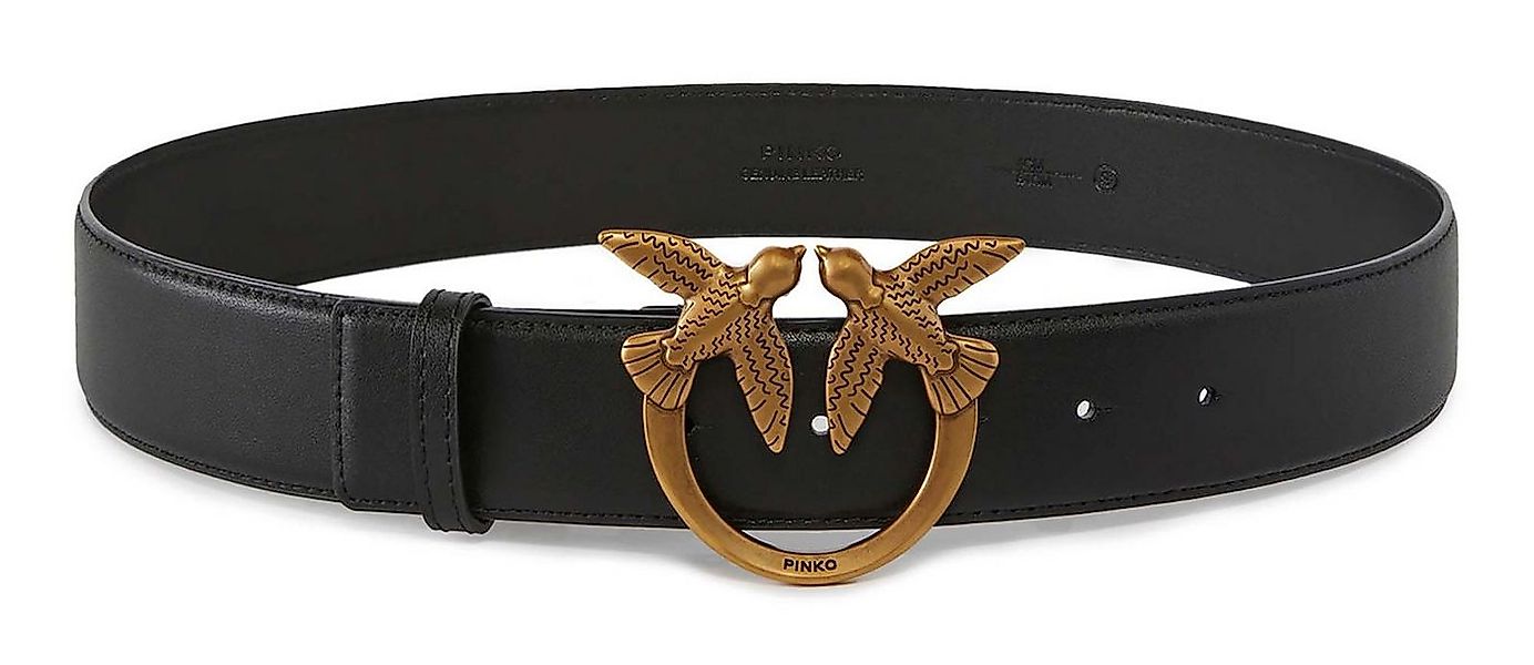 PINKO Ledergürtel H4 Belt aus echtem Rindsleder günstig online kaufen