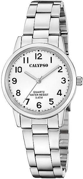 CALYPSO WATCHES Quarzuhr Basic K5859/1, Armbanduhr, Damenuhr, Edelstahlarmb günstig online kaufen