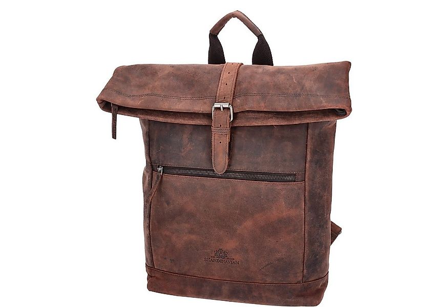 The Skandinavian Brand Rucksack The Skandinavian Brand Leder Rucksack Hunte günstig online kaufen