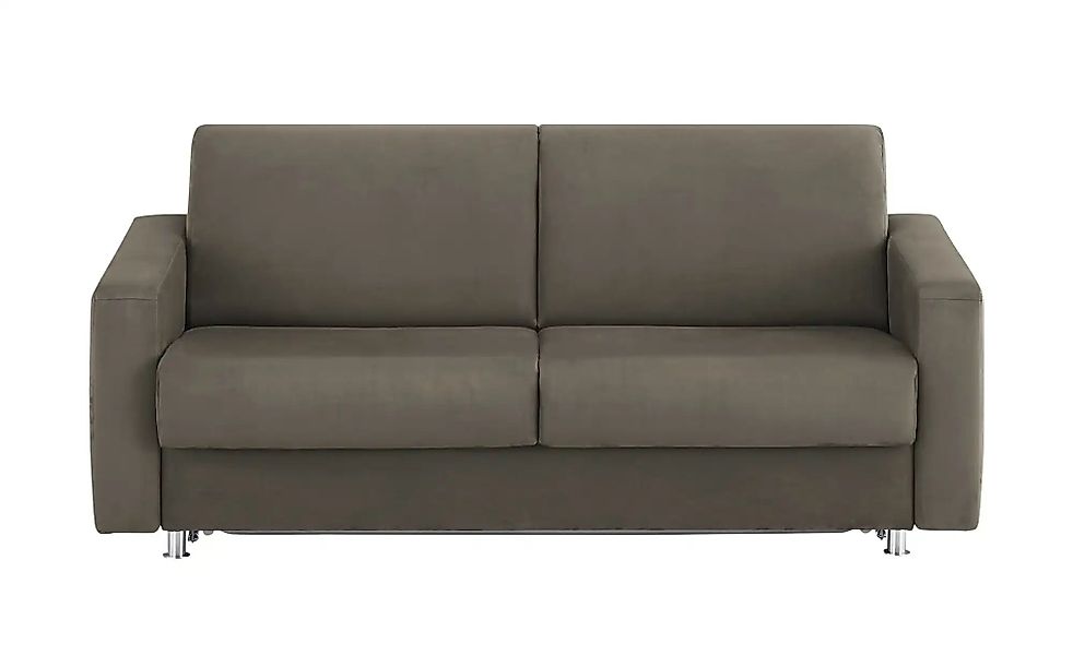 Schlafsofa aus Mikrofaser München ¦ braun Polstermöbel > Sofas > 2-Sitzer - günstig online kaufen