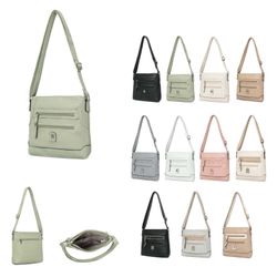 ITALYSHOP24 Schultertasche Damen Tasche Umhängetasche CrossBody günstig online kaufen