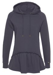 LASCANA Kapuzensweatshirt mit Rüschen, Loungeanzug, Hoodie günstig online kaufen