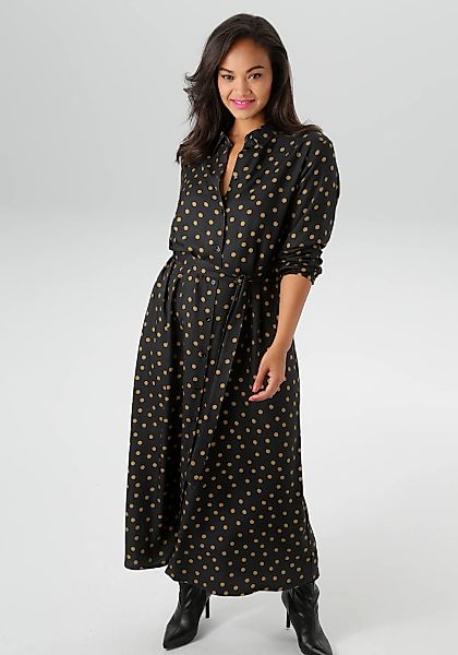 Aniston PLUS Blusenkleid aus weich fallender Viskose günstig online kaufen