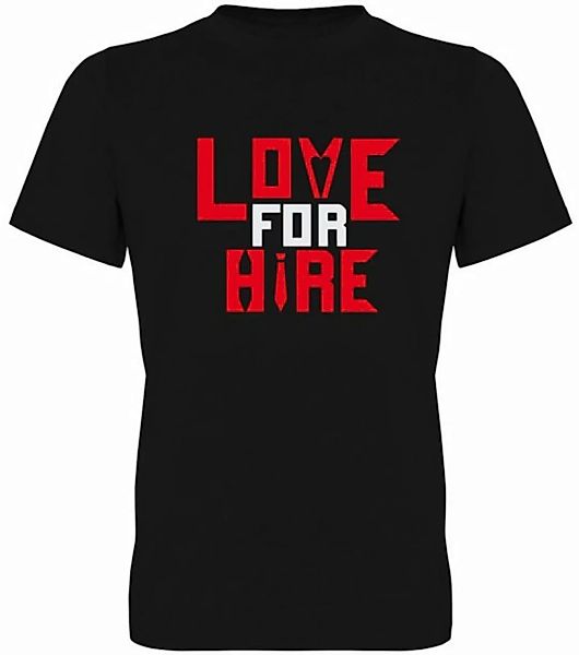 G-graphics T-Shirt Love for Hire Herren T-Shirt, mit trendigem Frontprint, günstig online kaufen