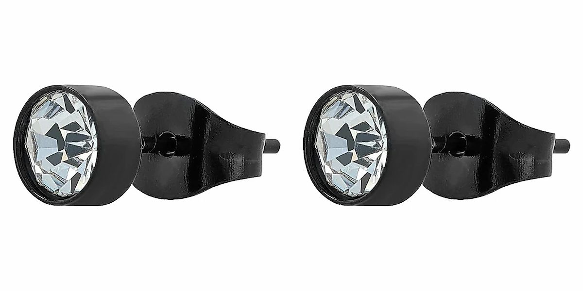 Adelia´s Paar Ohrhänger "Unisex Ohrringe – Ohrstecker aus Edelstahl mit Str günstig online kaufen