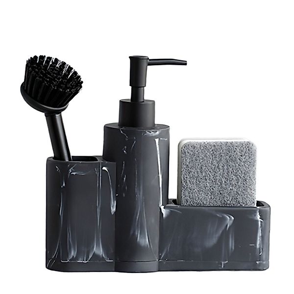 HEYHIPPO Seifenspender Küchenseifenspender,Badezimmer-Accessoire-Set, Spülb günstig online kaufen