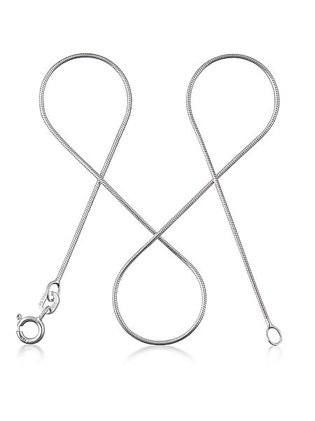 modabilé Silberkette Schlangenkette HEARTFELT, Damen Halskette günstig online kaufen