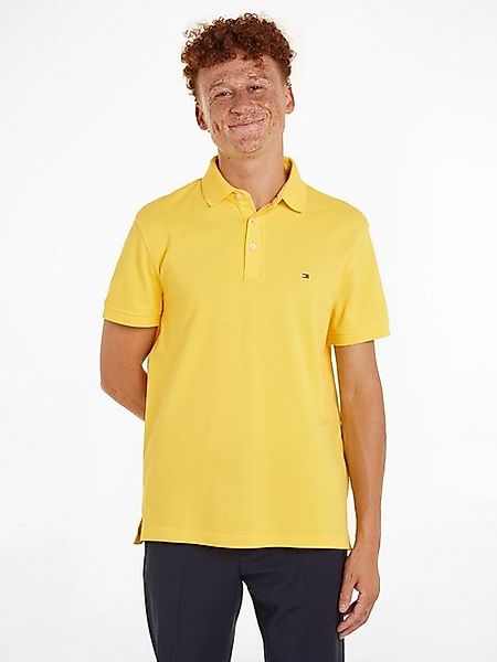 Tommy Hilfiger Poloshirt "1985 SLIM POLO", Markenstickerei, aus Baumwoll-Pi günstig online kaufen