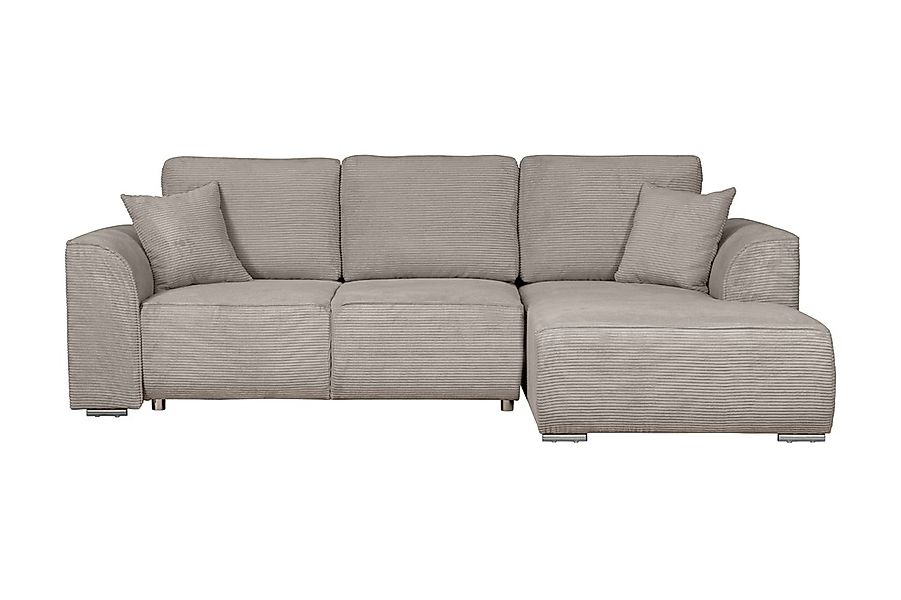INOSIGN Ecksofa »BEATRICE optionale Schlafsofa mit Bettkasten, B/T/H: 265/1 günstig online kaufen