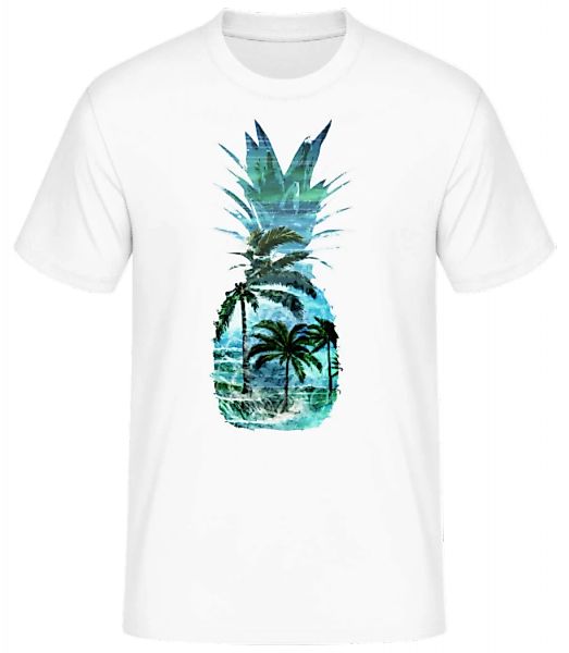 Ananas Palmen · Männer Basic T-Shirt günstig online kaufen