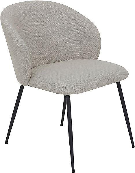 HELA 4-Fußstuhl "GRAZ, Esszimmerstuhl", (Set), 2 St., Webstoff, XL-Sitzbrei günstig online kaufen