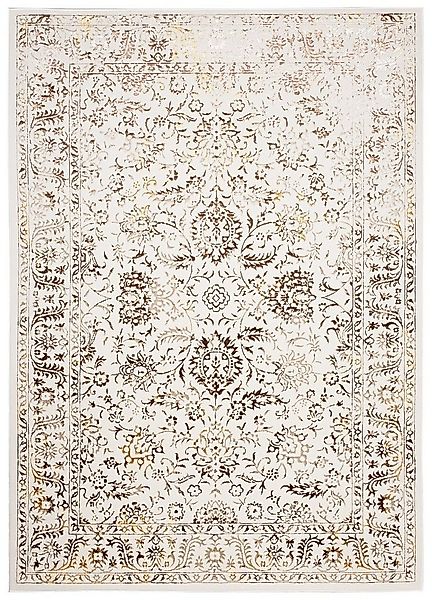 Tapiso Designteppich GOLDEN, rechteckig, Höhe: 16 mm, Wohnzimmer, Schlafzim günstig online kaufen