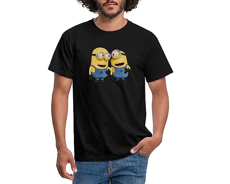 Spreadshirt T-Shirt Minions Despicable Me Phil Und Stuart Männer T-Shirt (1 günstig online kaufen