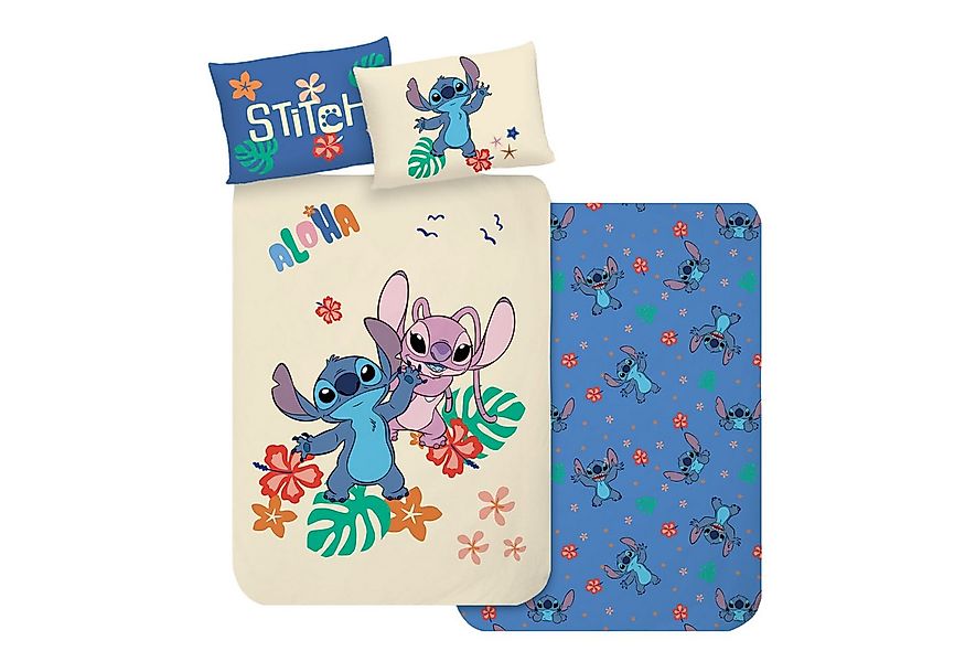 MTOnlinehandel Babybettwäsche Disney's Lilo & Stitch "Aloha" Renforcé in 10 günstig online kaufen