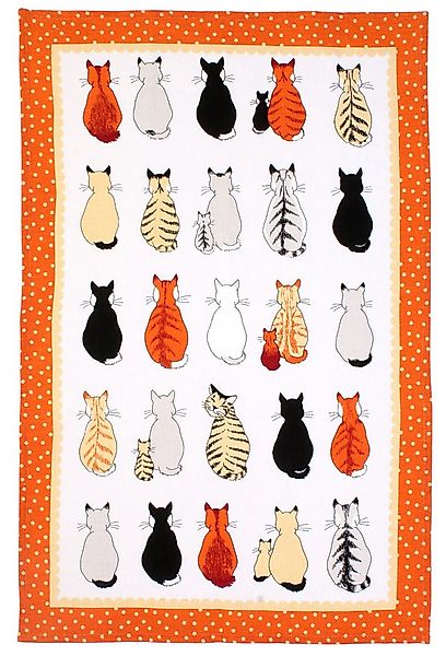 Ulster Weavers Geschirrtuch Cats in Waiting, (Set, 1-tlg., 1-teilig), 100% günstig online kaufen