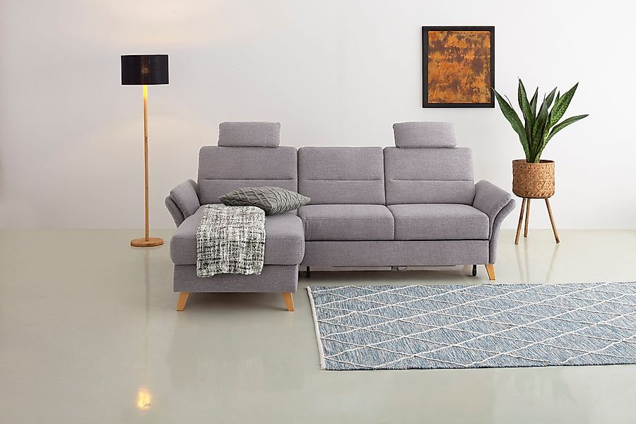 Home affaire Ecksofa Westerland L-Form, Federkern-Polsterung, günstig online kaufen