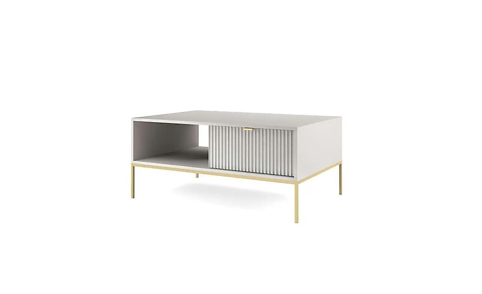 Couchtisch  Nova ¦ grau ¦ Maße (cm): B: 104 H: 46 Tische > Couchtische > Co günstig online kaufen