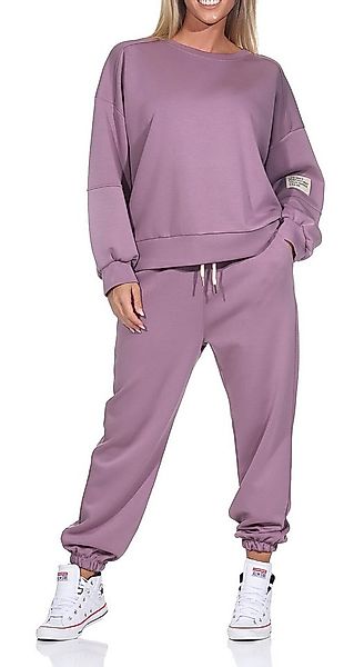 simaranda Jogginganzug Damen Jogginganzug 7065 36-42 Flieder (Set) günstig online kaufen