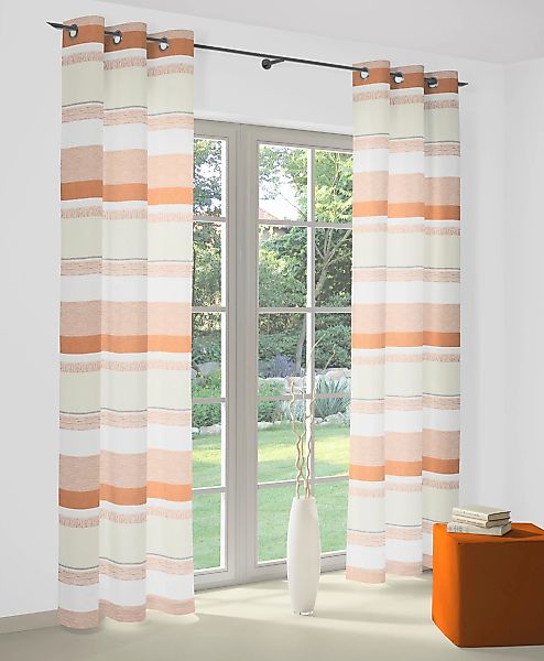 Wirth Vorhang "Novara" Ösen 1 Stk. tlg. günstig online kaufen