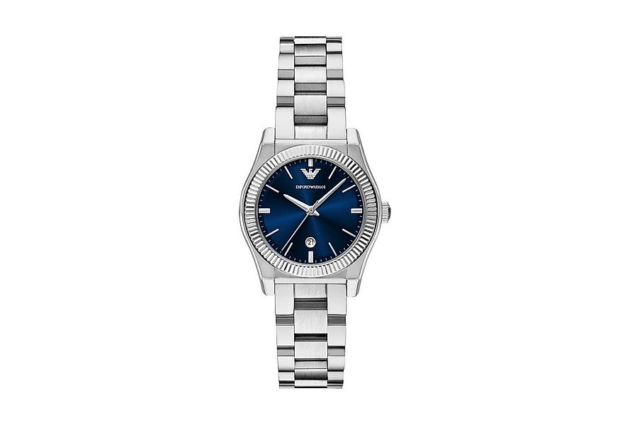 Emporio Armani Quarzuhr AR11717, Armbanduhr, Damenuhr, Edelstahlarmband, an günstig online kaufen