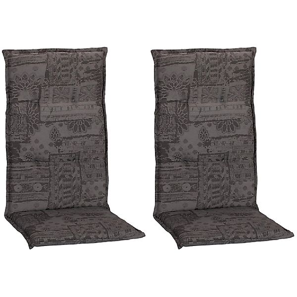 Beo Sitzauflage Hochlehner Boa Vista 2er-Set Braun günstig online kaufen