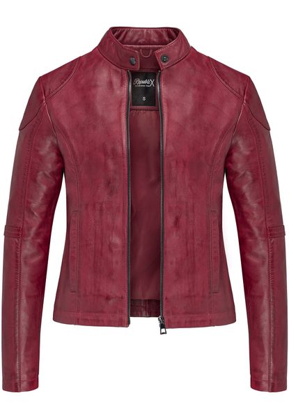 REPUBLIX Lederjacke OPAL Echtleder Damen Biker günstig online kaufen