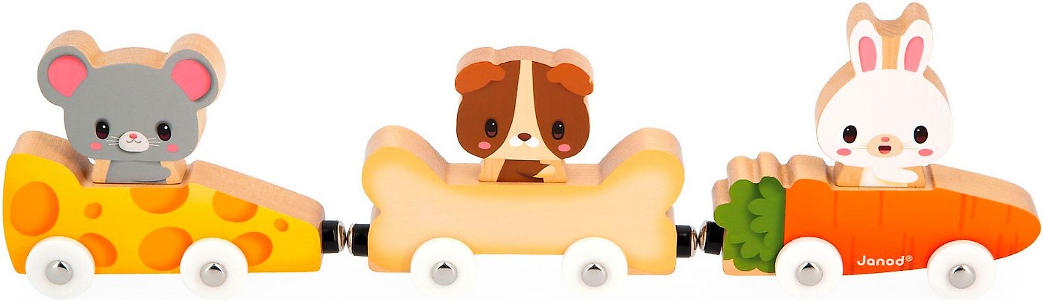 Janod Lernspielzeug Magnetische Tiere - Bauernhof, FSC® - schützt Wald günstig online kaufen