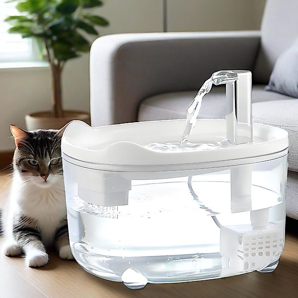 YINDN Trinkbrunnen 1.5 L Superleise LED günstig online kaufen