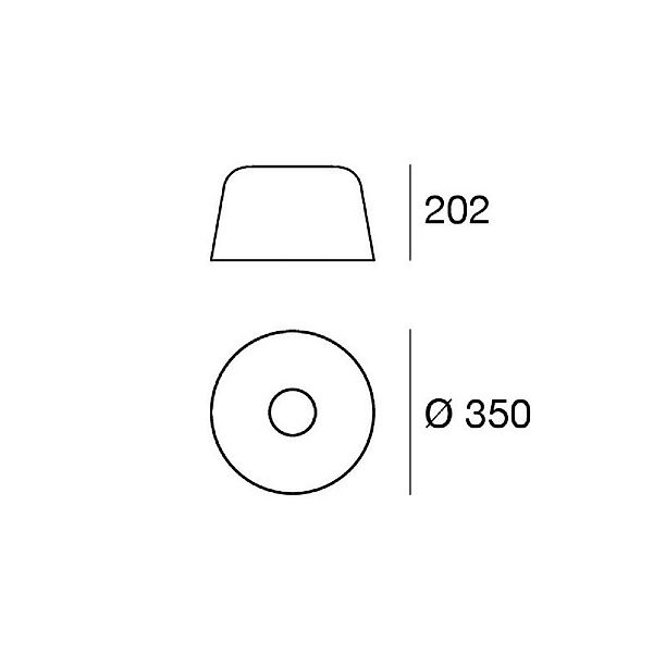 LED-Deckenleuchte Delfi_S, weiß, Ø 35 cm, Metall günstig online kaufen