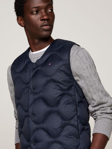 Tommy Hilfiger Steppweste "ONION QUILTED DOWN LINER VEST" mit Zwiebelsteppu günstig online kaufen