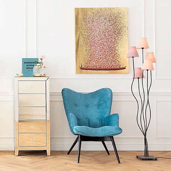 Kare Design Leinwandbild »Bild Touched Flower Boat« günstig online kaufen