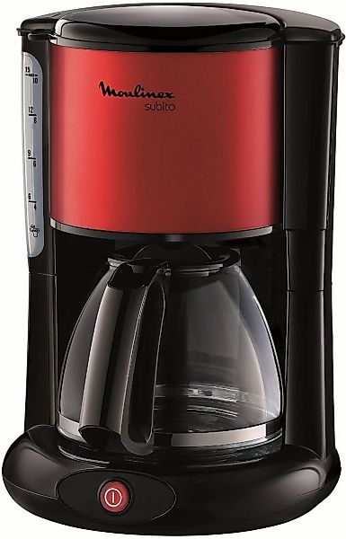 Moulinex Filterkaffeemaschine "FG360D Subito" 1,25 l Kaffeekanne Papierfilt günstig online kaufen