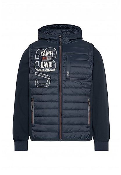 CAMP DAVID Steppjacke Jacke halb Stepp- und Softshelljacke (1-St) günstig online kaufen