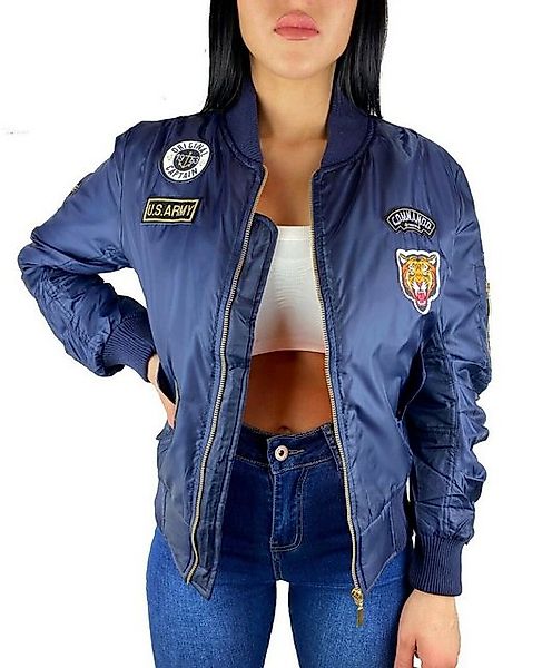 Worldclassca Bomberjacke Worldclassca Damen Bomber Jacke Militär Camouflage günstig online kaufen